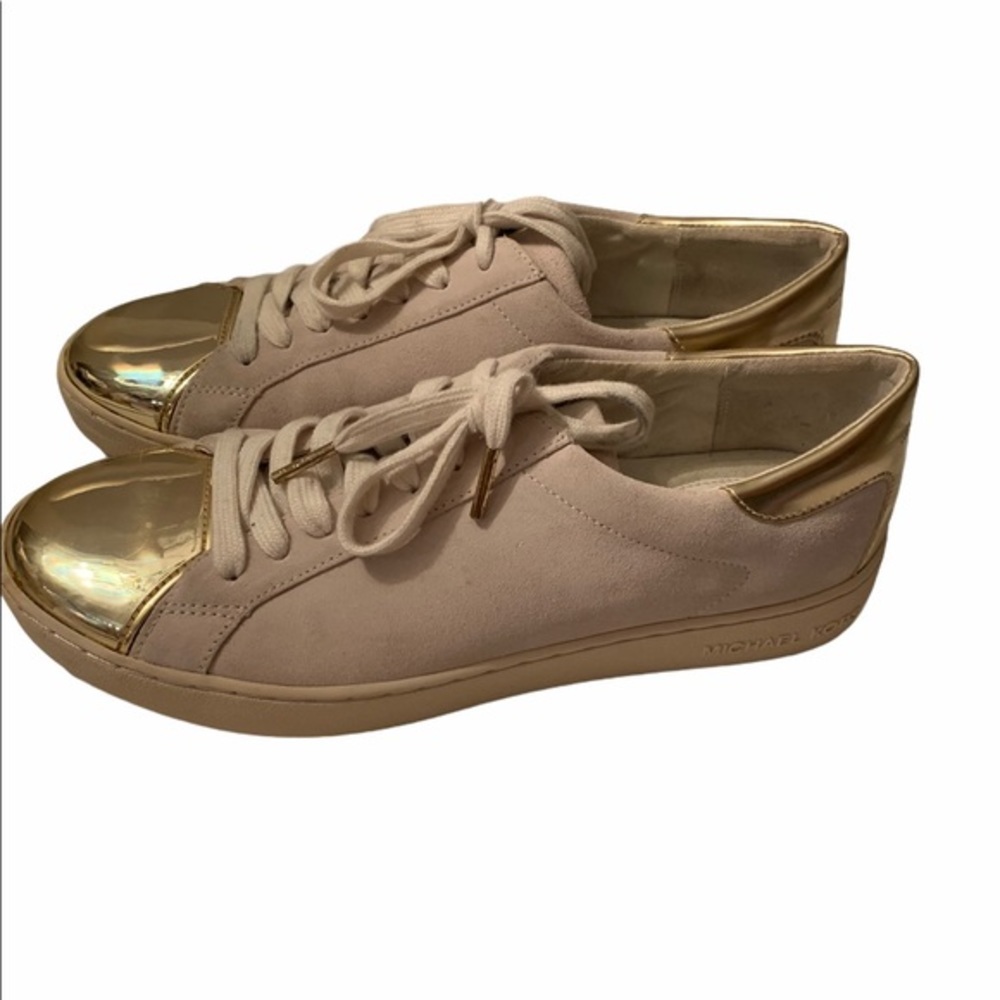 Michael Kors Suede Sneakers Size 8 - Picture 3 of 9